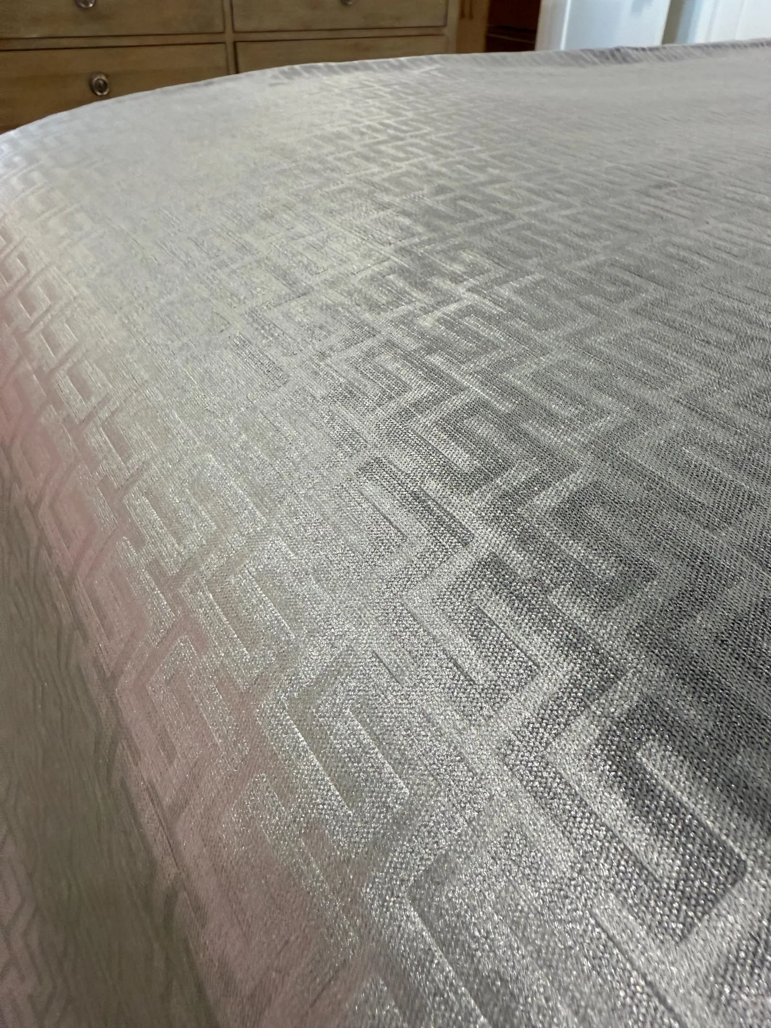Geometric Luxury Bed Runner